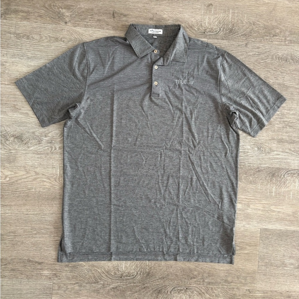 Peter Millar Charcoal Polo Shirt Men’s XL